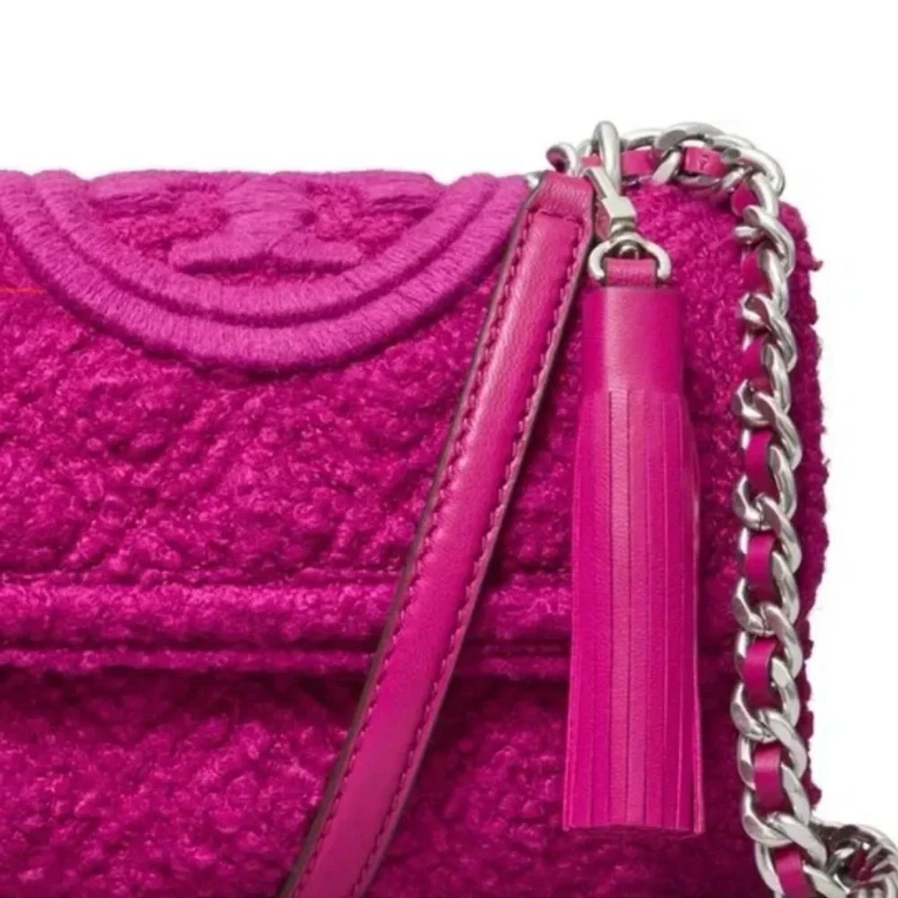 Tory Burch Vibrant Pink Crossbody Bag - Picture 3 of 12